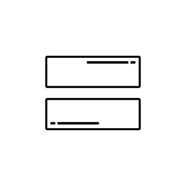 basit simgesine eşit