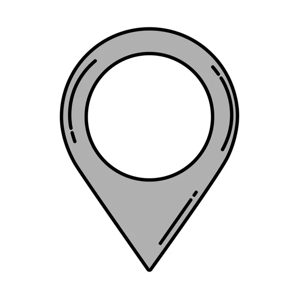 Simple map location icon — Stock Vector