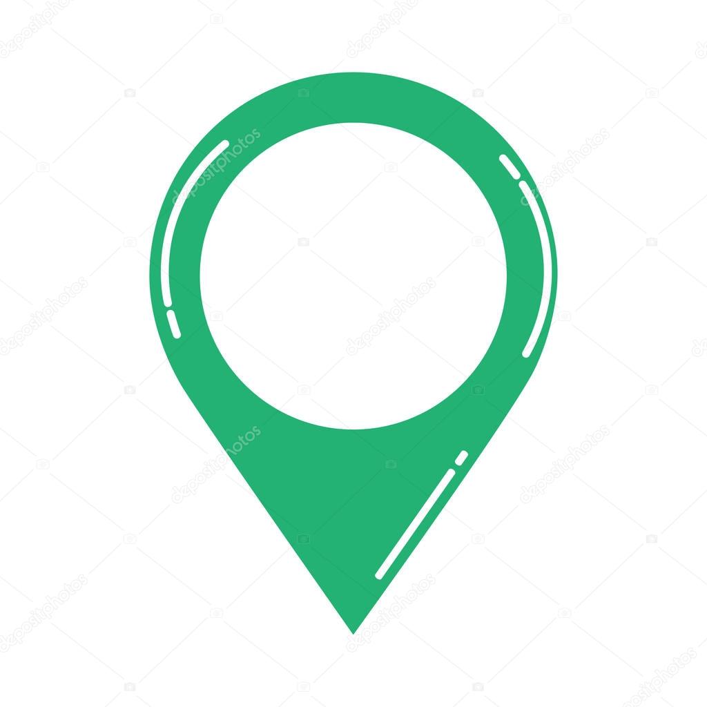 simple map location icon