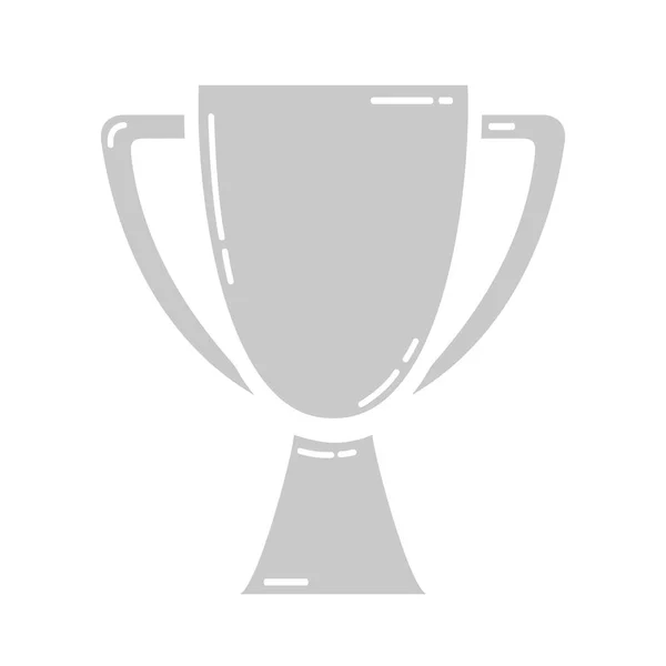 Trofeo taza icono — Vector de stock