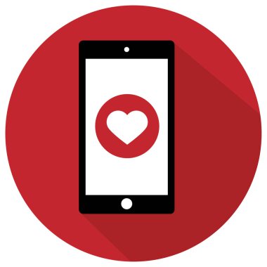 düz Smartphone simgesi 