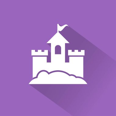 Düz seyahat simgesi