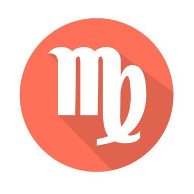 Renkli astrolojik simgesini