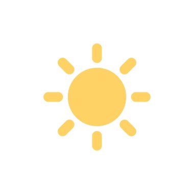 Düz seyahat simgesi