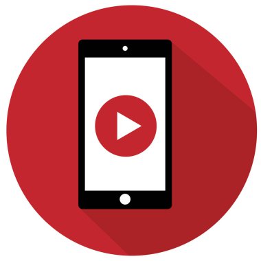 düz Smartphone simgesi 