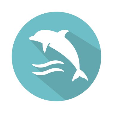 Düz seyahat simgesi