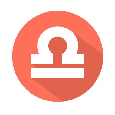 Renkli astrolojik simgesini