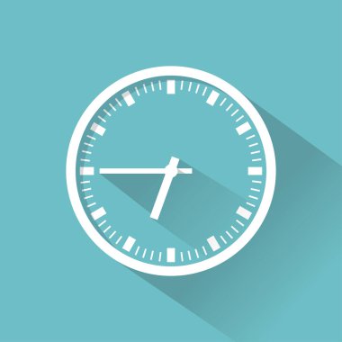 Saat Düz Simgesi