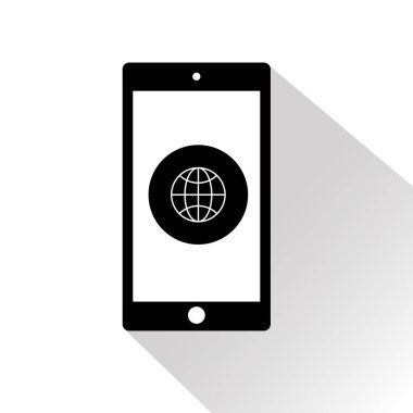 düz Smartphone simgesi 