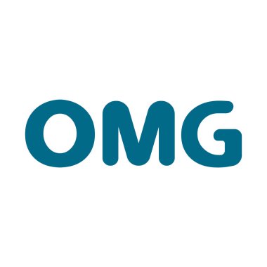 Mavi yazı tipi şablonu