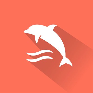 Düz seyahat simgesi