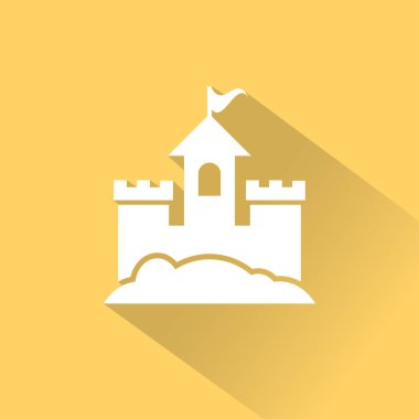 Düz seyahat simgesi