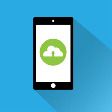 düz Smartphone simgesi 