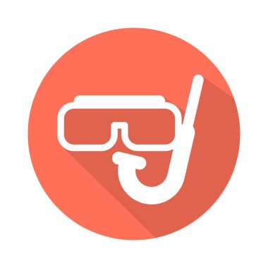 Düz seyahat simgesi