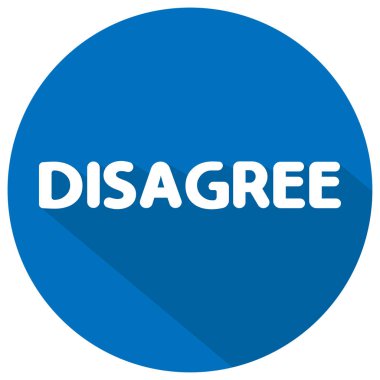 Yuvarlak beyaz harflerle 