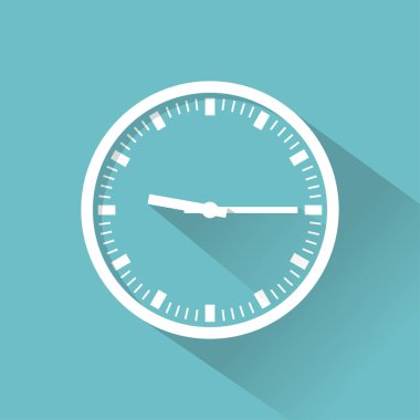Saat Düz Simgesi