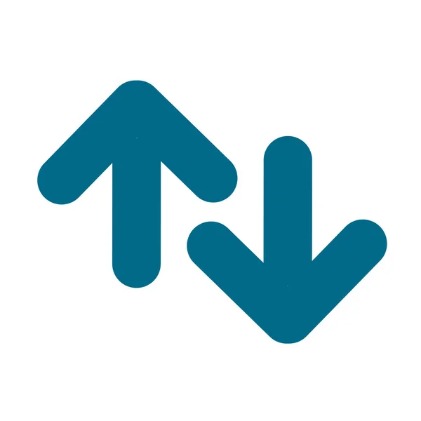 Flat arrows icon — Stock Vector