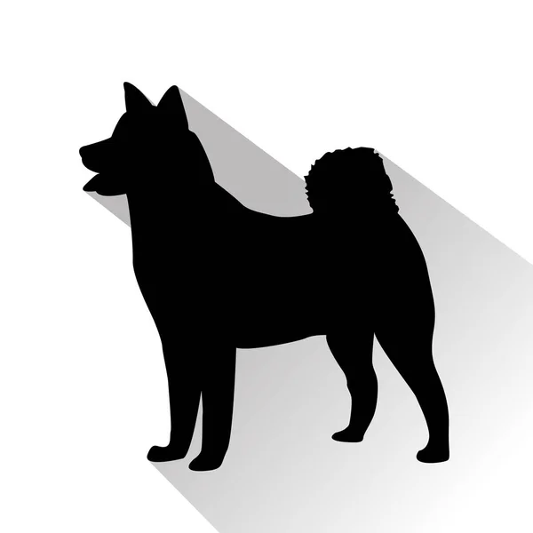 Icône animale noire — Image vectorielle