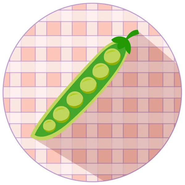 Кольоровий харчовий значок — стоковий вектор