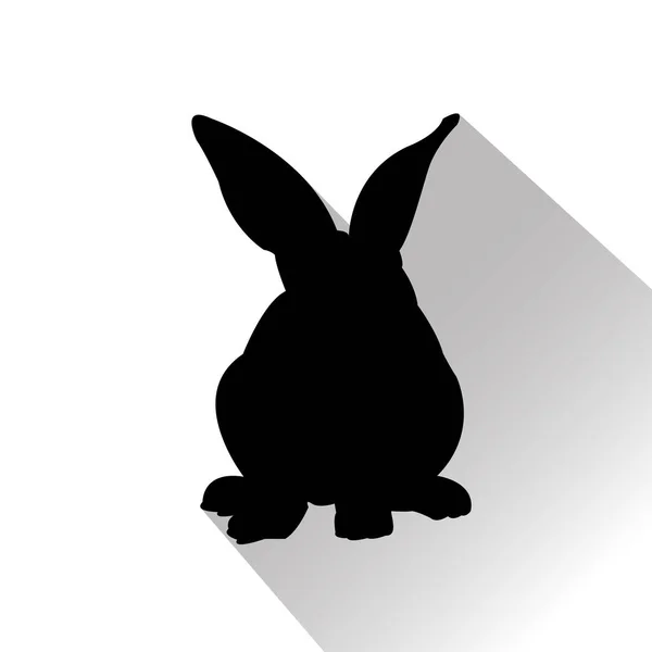 Black animal icon — Stock Vector