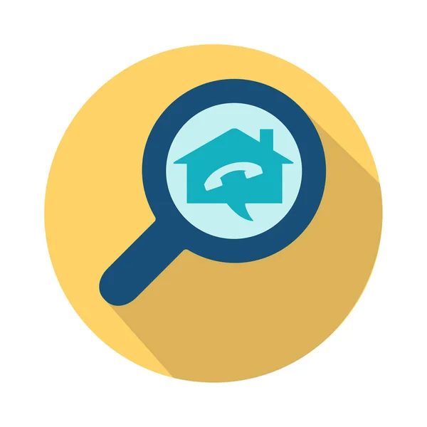 House search icon — Stock Vector