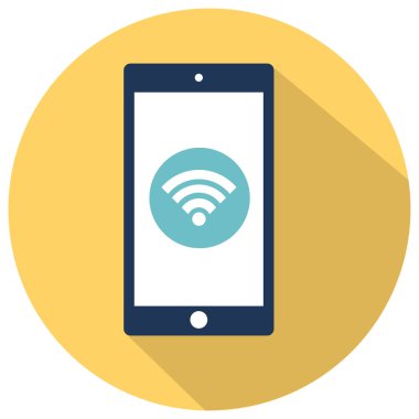 düz Smartphone simgesi 