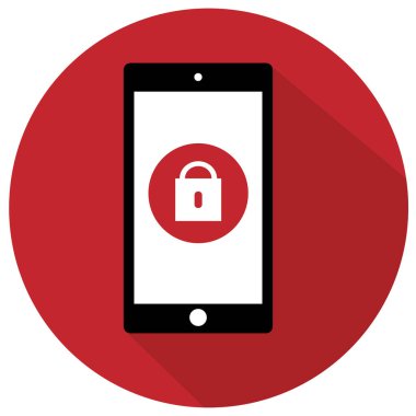 düz Smartphone simgesi 