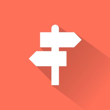 Düz seyahat simgesi