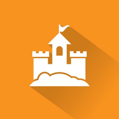 Düz seyahat simgesi