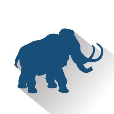 Mavi hayvan kutsal kişilerin resmi