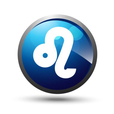 Renkli astrolojik simgesini