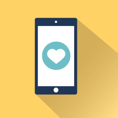 düz Smartphone simgesi 