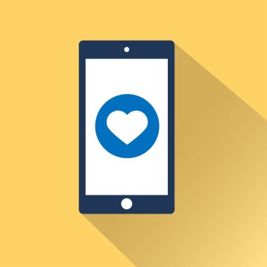 düz Smartphone simgesi 