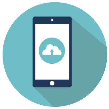 düz Smartphone simgesi 