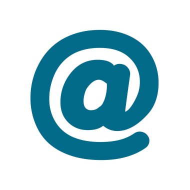 Mavi yazı tipi şablonu