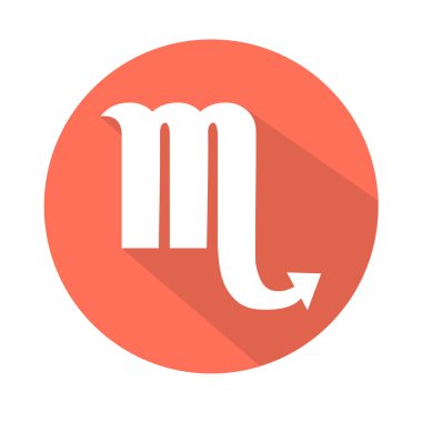 Renkli astrolojik simgesini