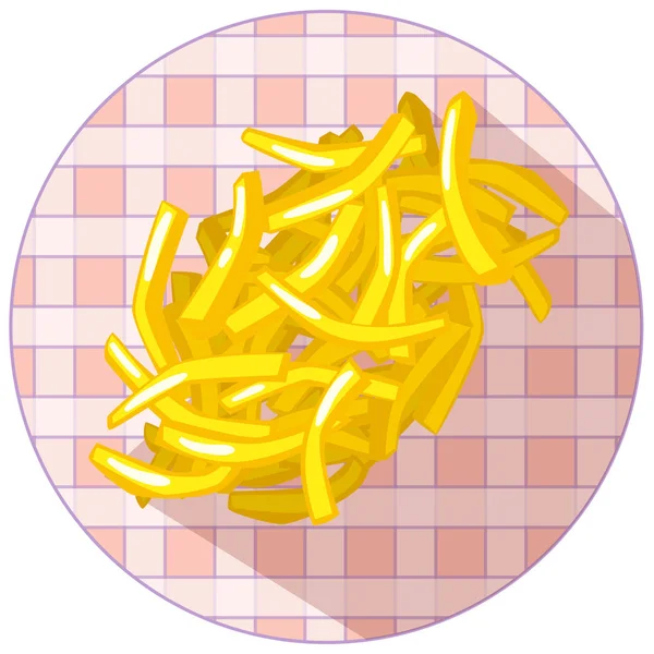 Kleurrijke voedsel pictogram — Stockvector