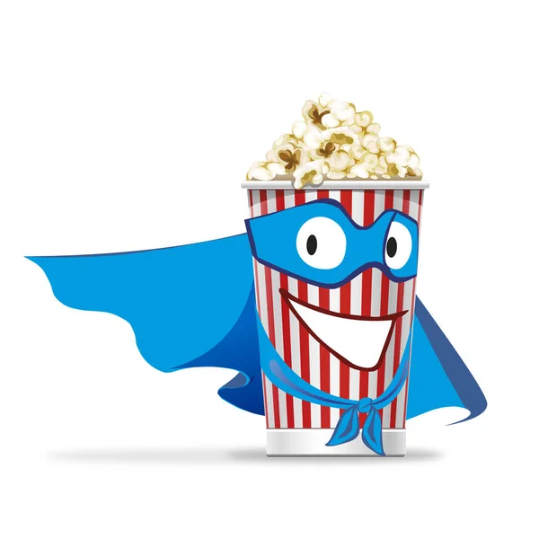 Leuke popcorn karakter — Gratis stockfoto