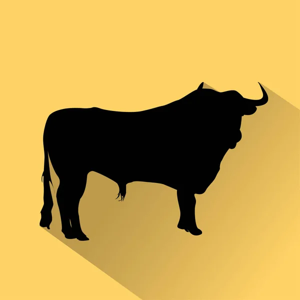 Czarna ikona zwierząt — Wektor stockowy