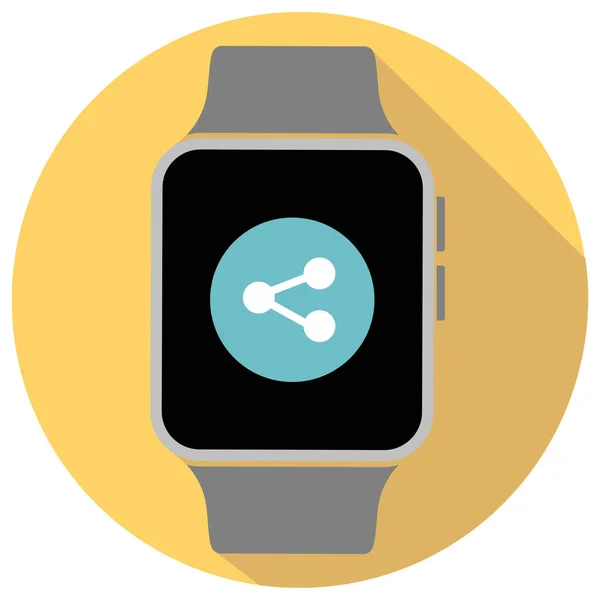 Smart-Watch-Ikone — Stockvektor