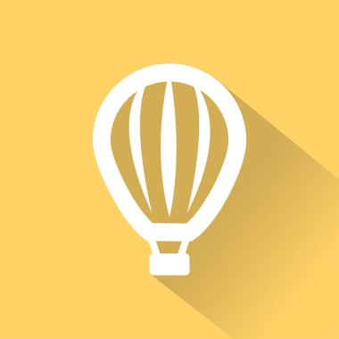 Düz seyahat simgesi