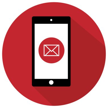 düz Smartphone simgesi 