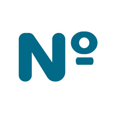 Mavi yazı tipi şablonu