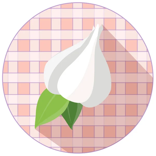 Colorido icono de la comida — Vector de stock