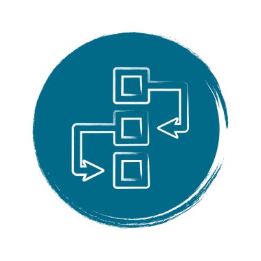 Beyaz el çekilmiş simgesi 