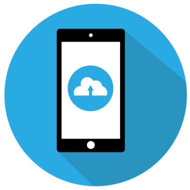 düz Smartphone simgesi 