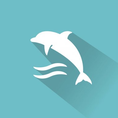 Düz seyahat simgesi