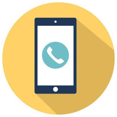 düz Smartphone simgesi 