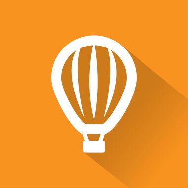 Düz seyahat simgesi