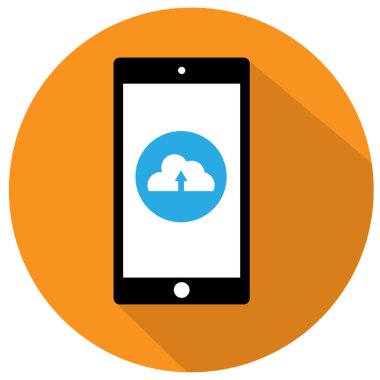 düz Smartphone simgesi 